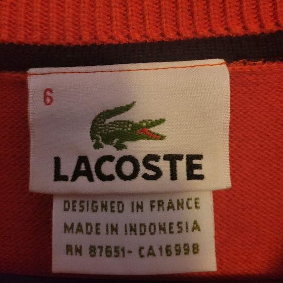 Lacoste Sweater - Picture 4 of 5
